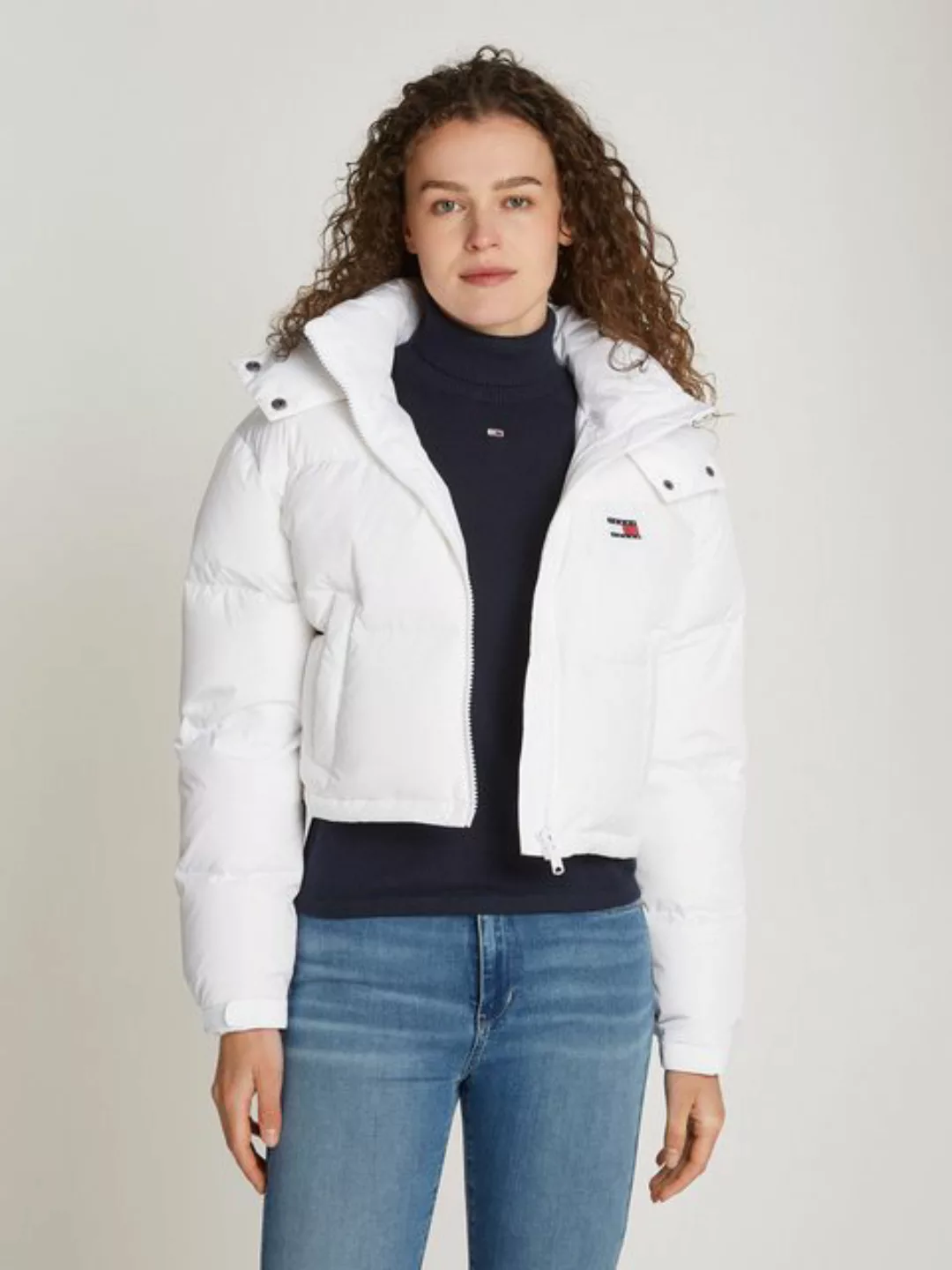 Tommy Jeans Steppjacke TJW CRP ALASKA PUFFER mit Logostickereien günstig online kaufen