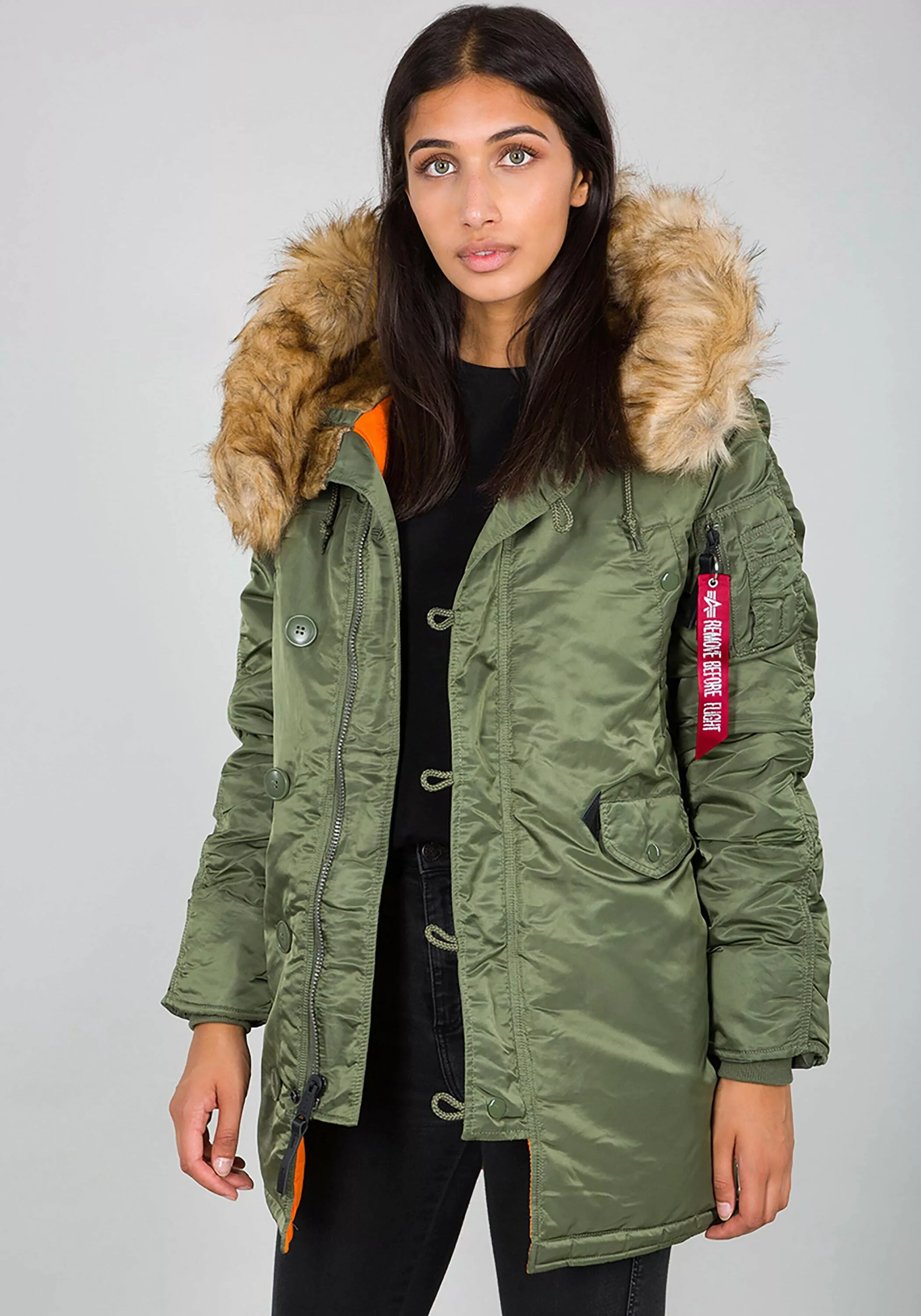 Alpha Industries Winterjacke "ALPHA INDUSTRIES Women - Parka & Winter Jacke günstig online kaufen