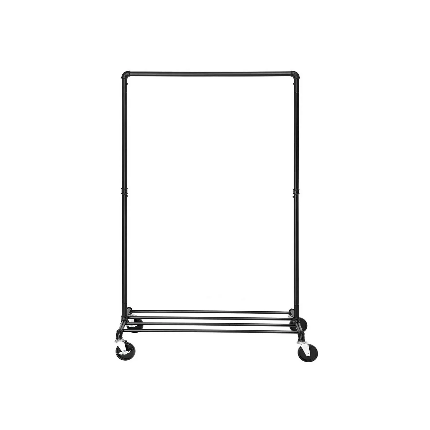 Songmics Schwerlastkleiderständer mit Rollen 40 cm x 120 cm x 156 cm Weiß günstig online kaufen