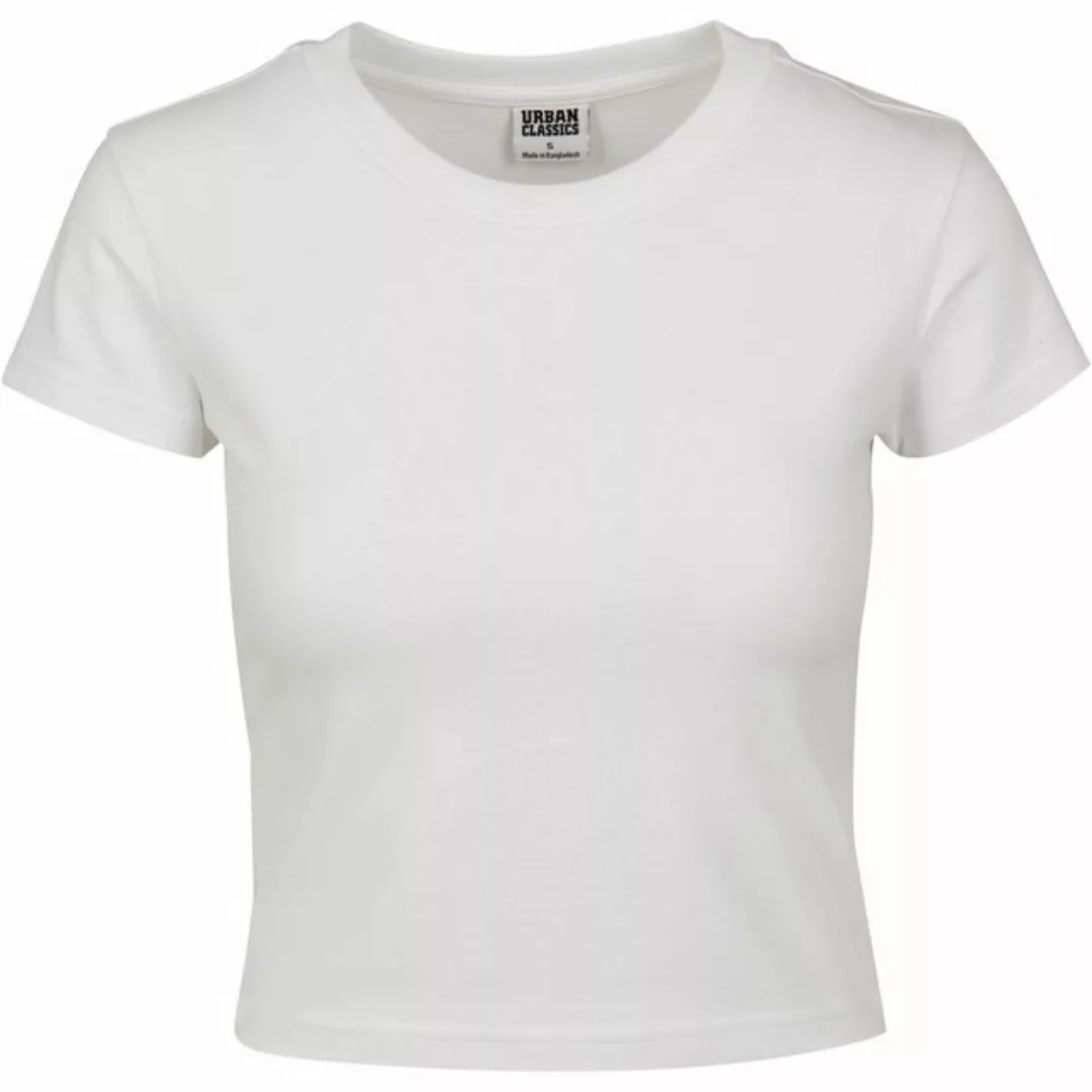 URBAN CLASSICS T-Shirt Urban Classics Damen Ladies Stretch Jersey Cropped T günstig online kaufen