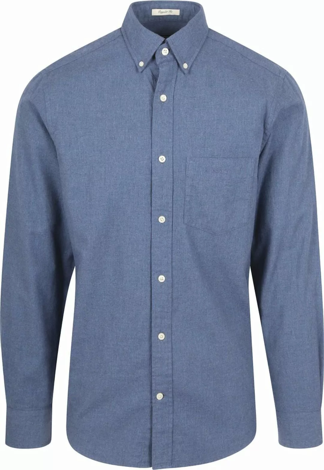 Gant Flanell Hemd Blau - Größe XL günstig online kaufen