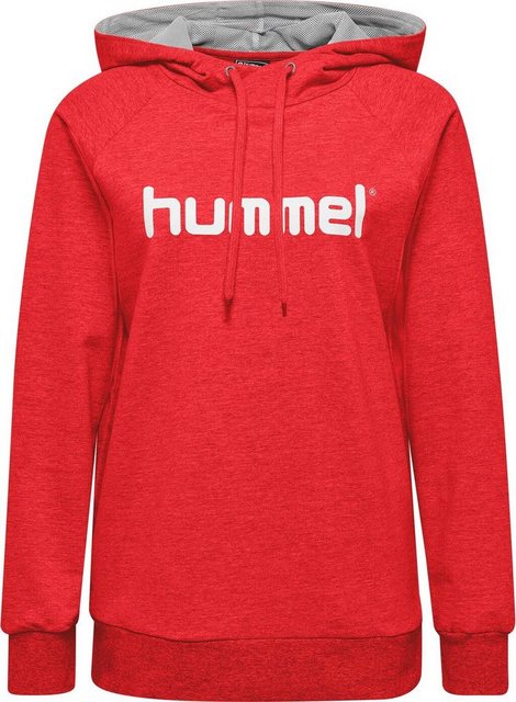 hummel Kapuzensweatshirt HMLGO COTTON LOGO HOODIE WOMAN TRUE RED günstig online kaufen