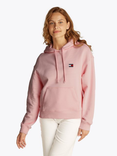 Tommy Jeans Hoodie TJW BXY BADGE HOODIE EXT mit Logo-Badge günstig online kaufen