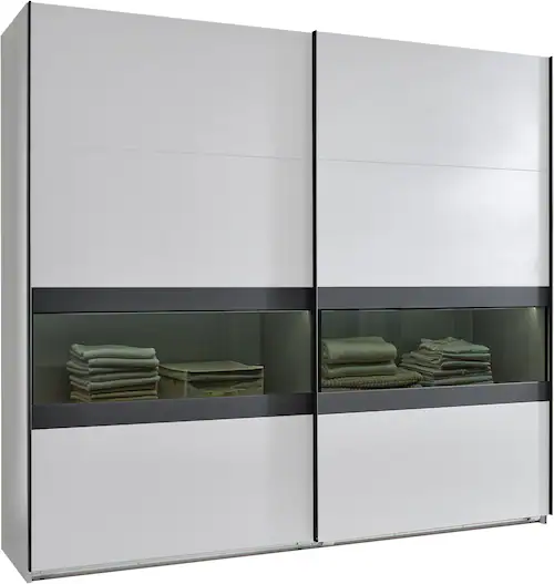 Wimex Schwebetürenschrank "Easy Plus", mit Rauchglas Holmtüren günstig online kaufen