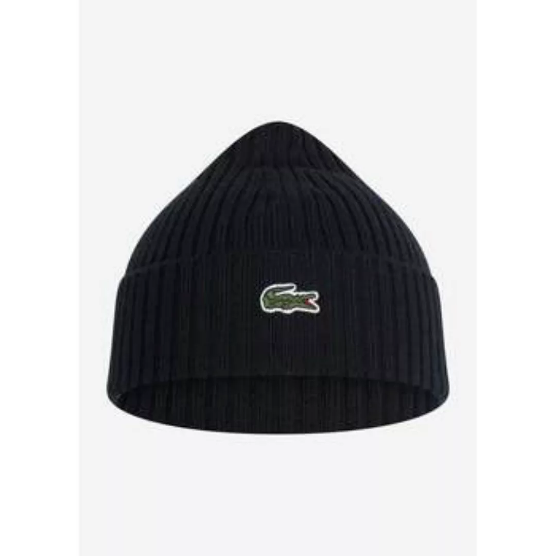 Lacoste  Mütze Wool cap - black günstig online kaufen