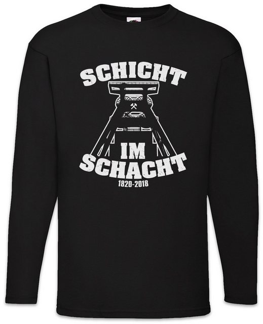 Urban Backwoods Langarmshirt Schicht Im Schacht Langarm T-Shirt Kohle Bergw günstig online kaufen