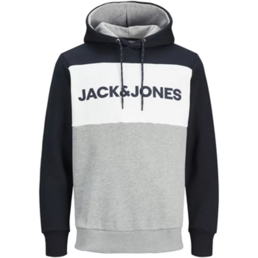 Jack & Jones  Sweatshirt Hoodie Logo Blocking Kapuzensweatshirt günstig online kaufen