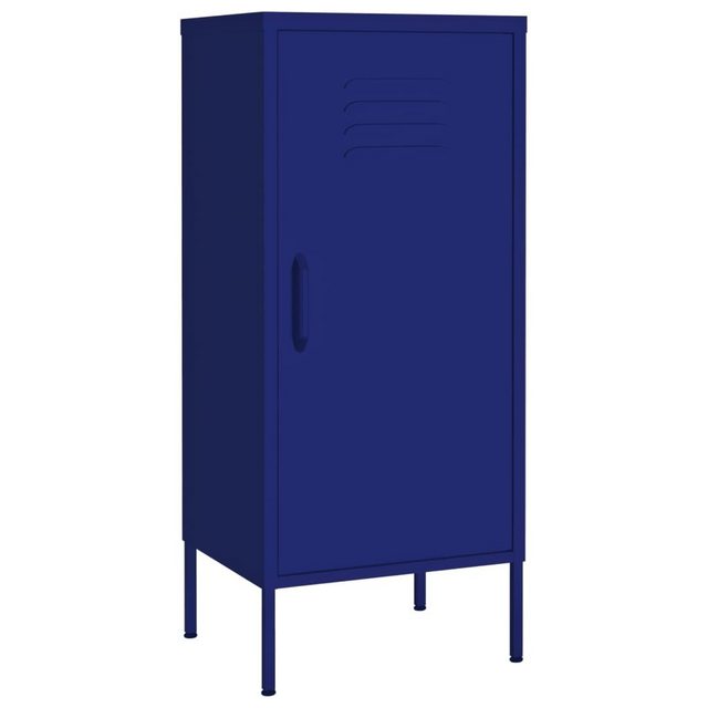 vidaXL Aktenschrank Lagerschrank Marineblau 42,5x35x101,5 cm Stahl günstig online kaufen