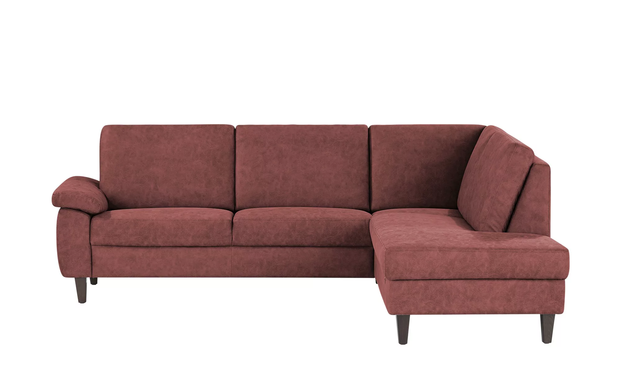 Diva Ecksofa  Diva ¦ rot ¦ Maße (cm): B: 255 H: 90 T: 210 Polstermöbel > So günstig online kaufen