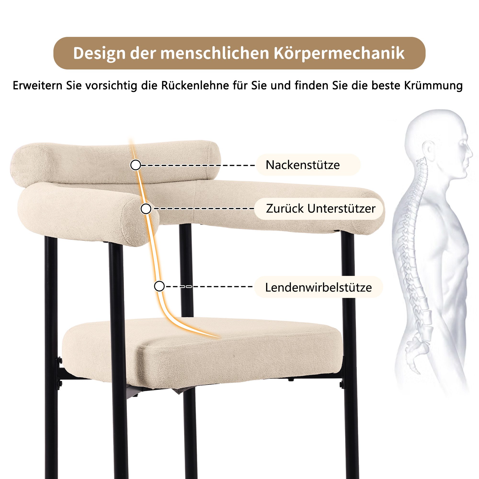 i@home Essgruppe moderner Küchentisch Set, MDF günstig online kaufen