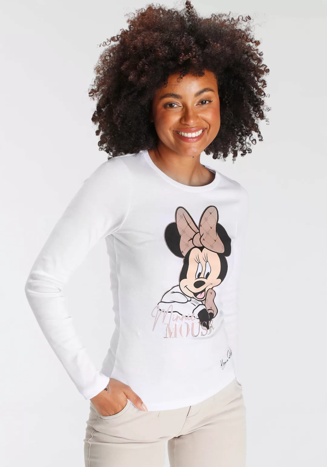 KangaROOS Langarmshirt mit lizensiertem Mickey Mouse Druck günstig online kaufen