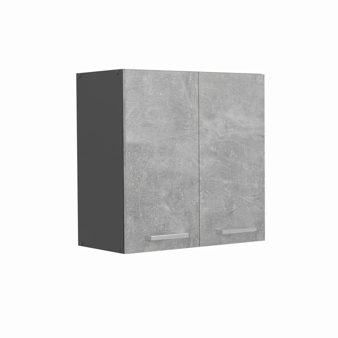 Vicco Hängeschrank R-Line, Beton/Anthrazit, 60 cm günstig online kaufen