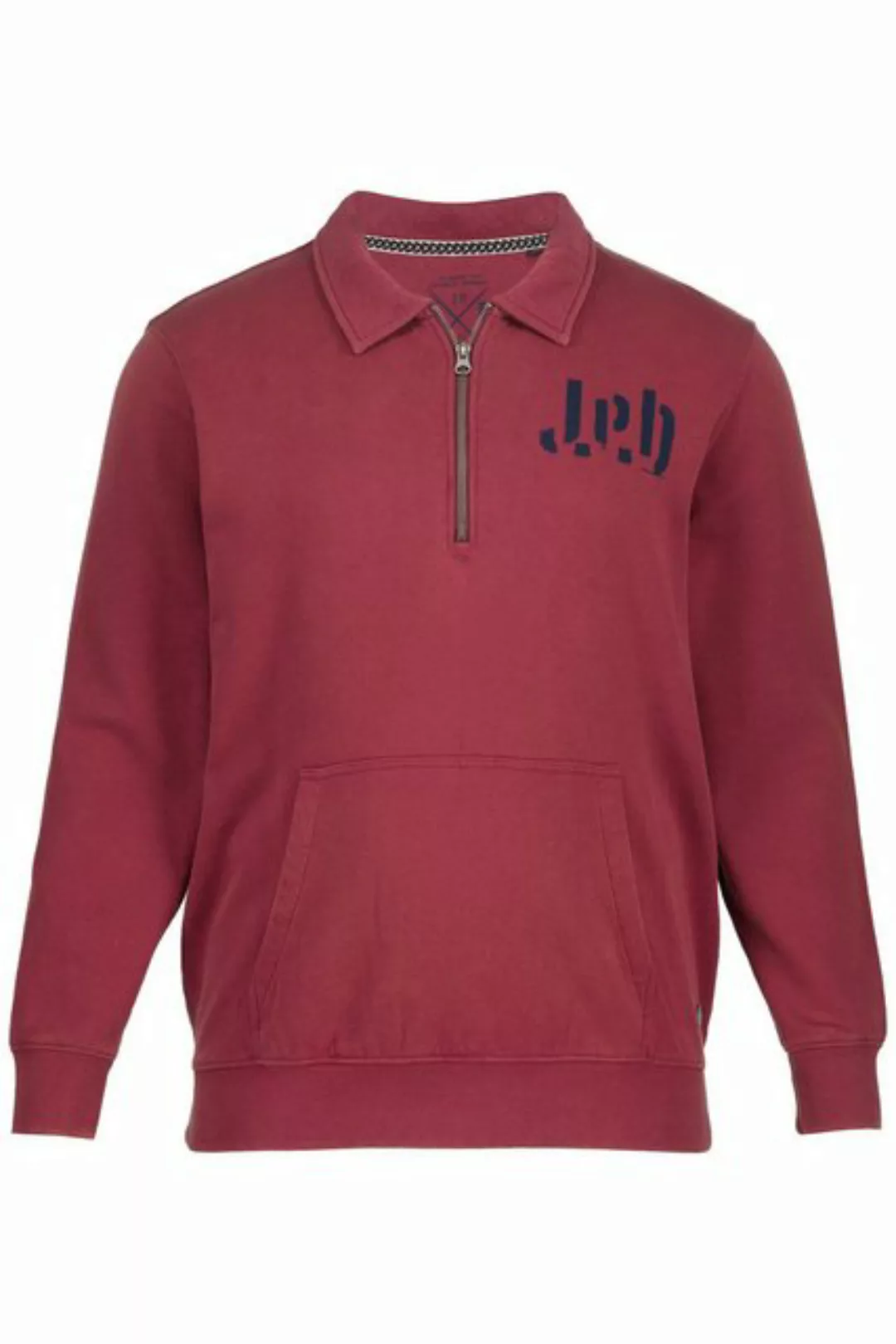 JP1880 Sweatshirt Sweatshirt Polokragen Zipper günstig online kaufen