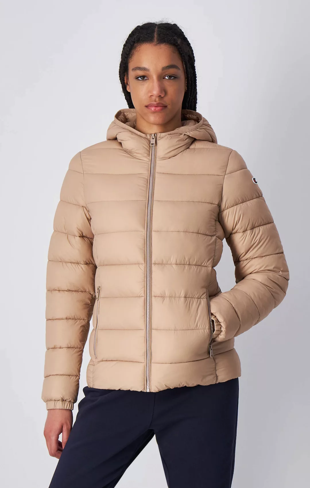 Champion Steppjacke "Hooded Polyfilled Jacket", mit Kapuze günstig online kaufen