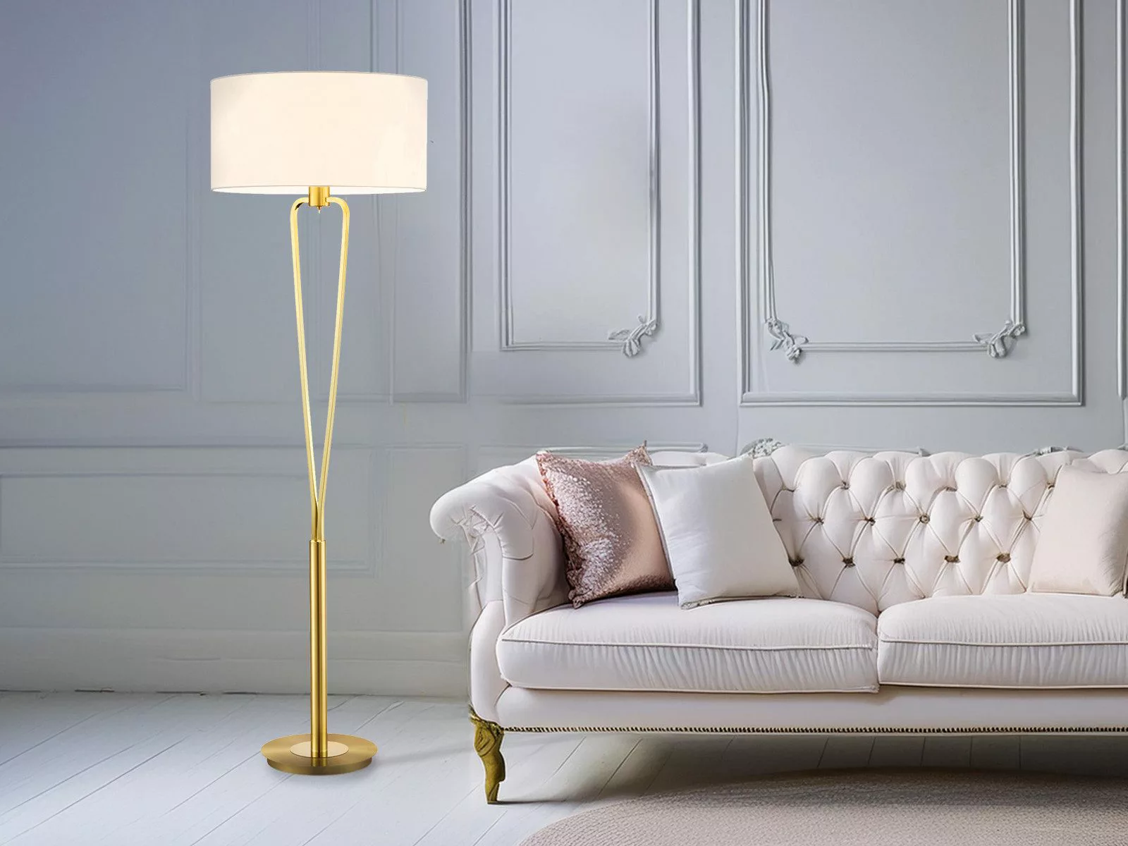 TRIO Leuchten LED Stehlampe, LED wechselbar, günstig online kaufen
