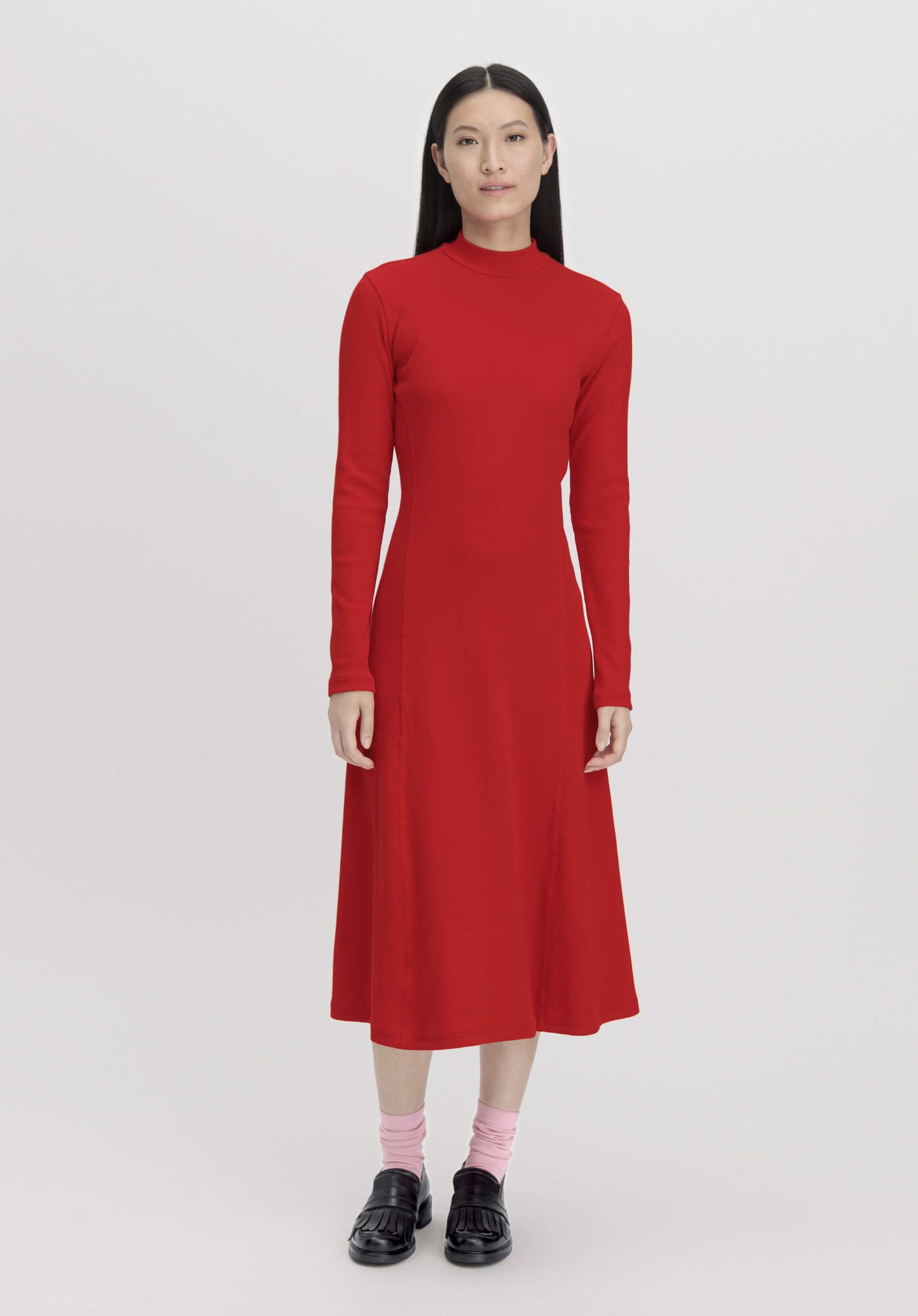 Hessnatur Jerseykleid aus Bio-Baumwolle (1-tlg) günstig online kaufen
