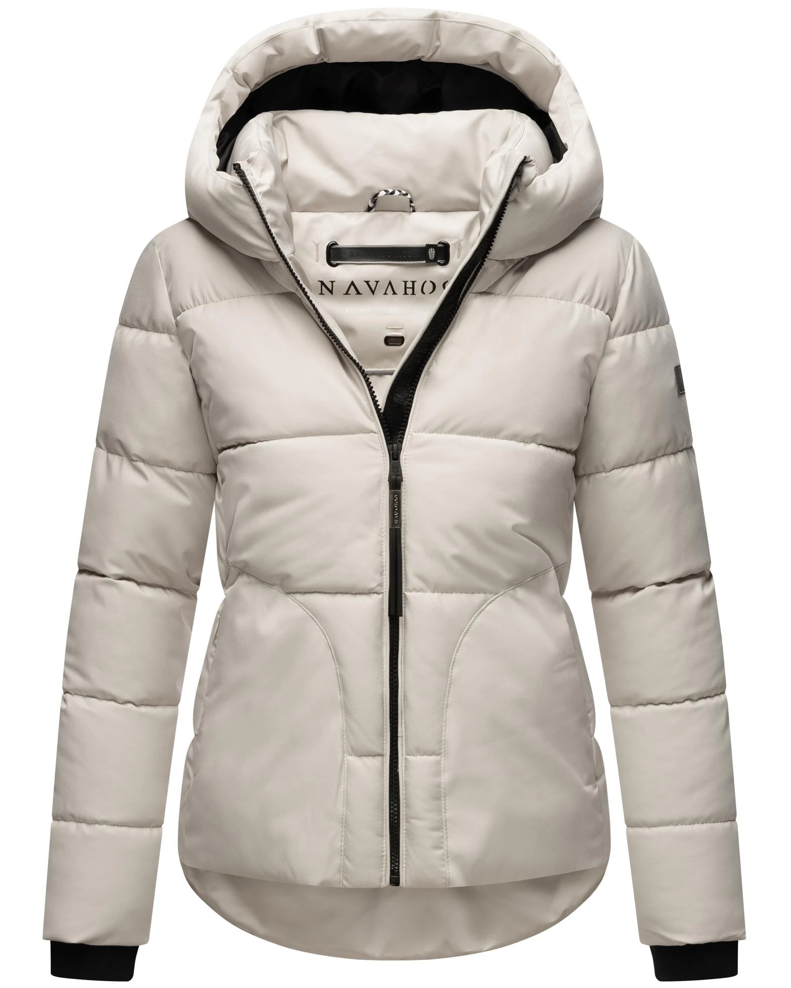 Navahoo Steppjacke "Lachperle XIV", mit Kapuze, Kurze gesteppte Damen Winte günstig online kaufen