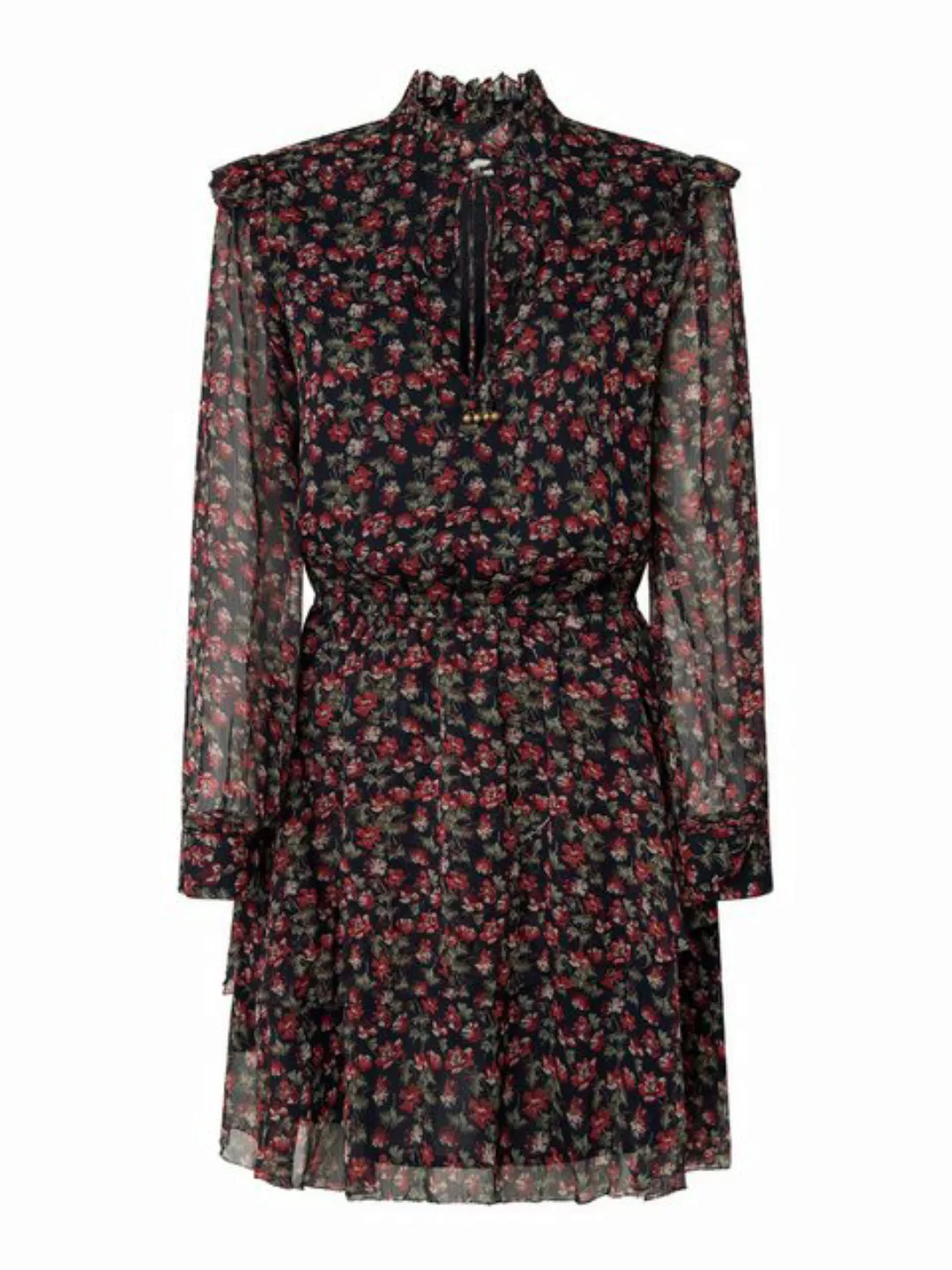 Pepe Jeans Spitzenkleid OLIVE (1-tlg) Drapiert/gerafft günstig online kaufen