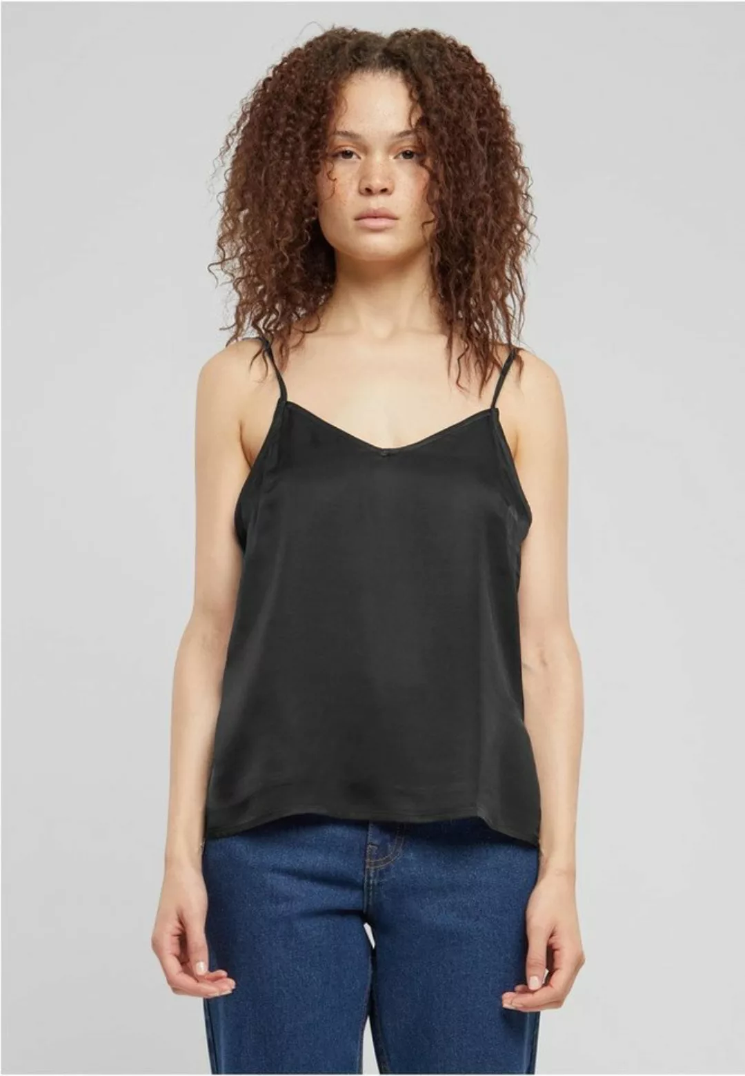 URBAN CLASSICS T-Shirt Ladies Viscose Satin Slip Top günstig online kaufen