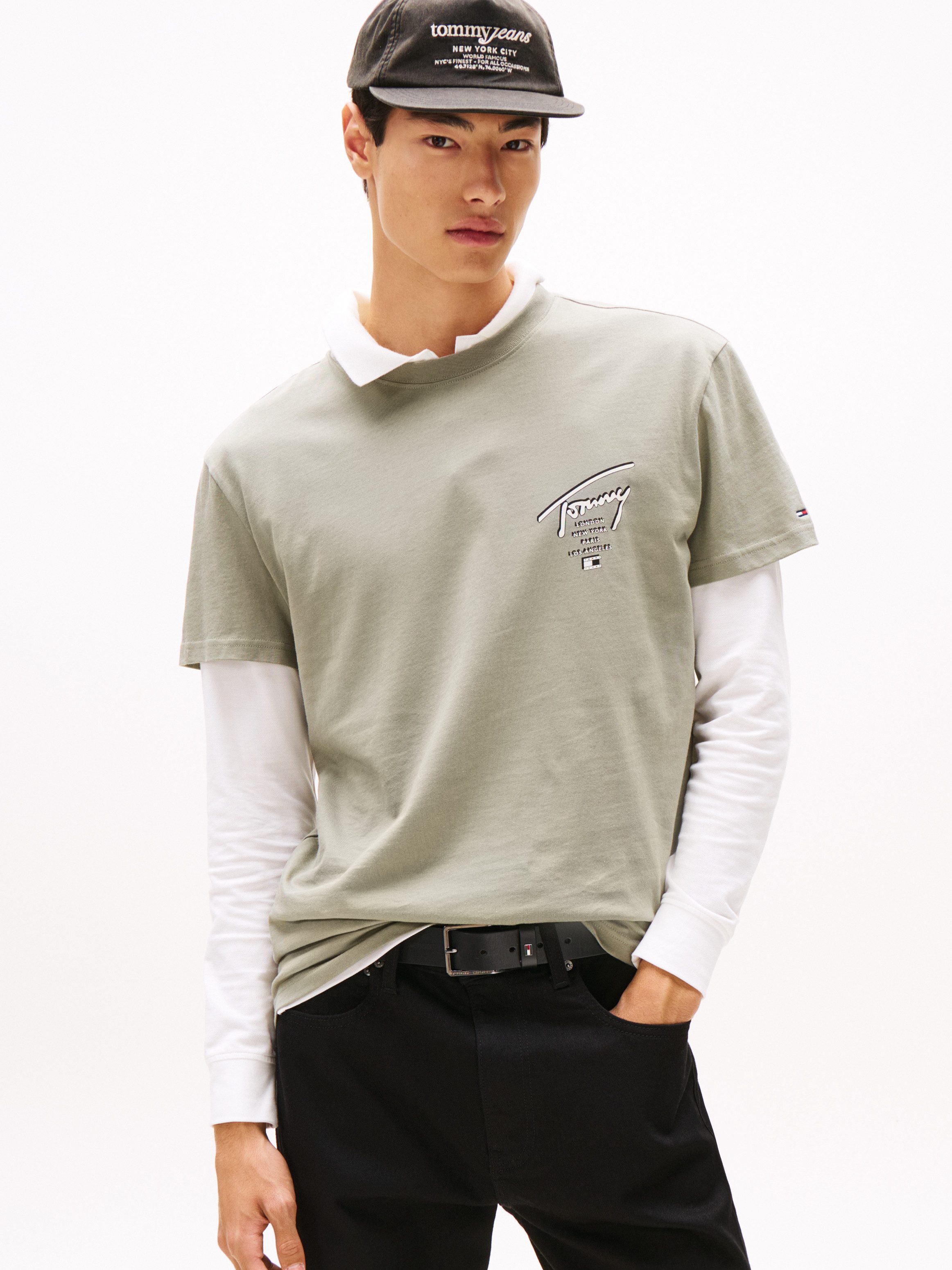 Tommy Jeans T-Shirt TJM SIGN CITY günstig online kaufen