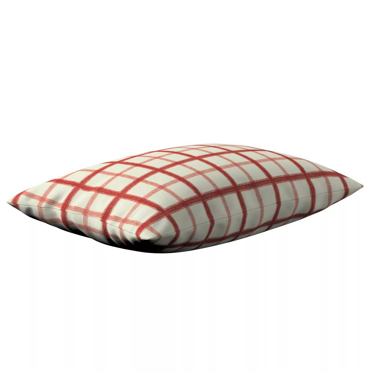 Kissenhülle Kinga rechteckig, rot-creme, 47 x 28 cm, Avinon (131-15) günstig online kaufen