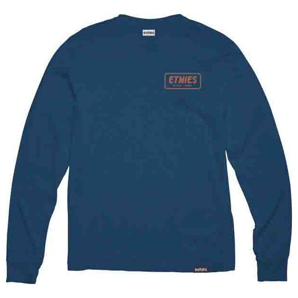 Etnies Quality Control Langarm-t-shirt M Navy / Orange günstig online kaufen