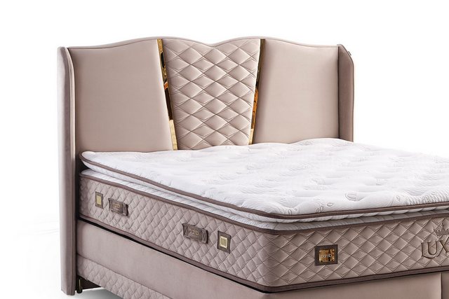 Pointhome Boxspringbett Set, Luxia, Schlafzimmerbett, Matratze mit Topper, günstig online kaufen