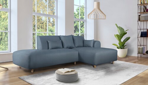 andas Ecksofa "Svennis L-Form", incl. Zierkissen, in 2 Bezugsvarianten günstig online kaufen