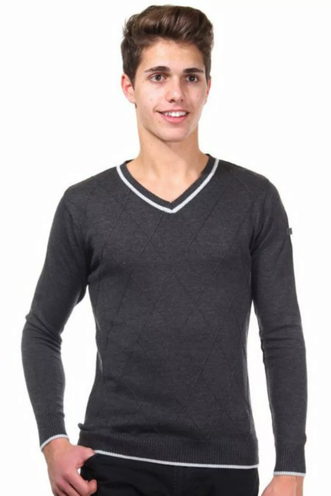 R-NEAL V-Ausschnitt-Pullover günstig online kaufen