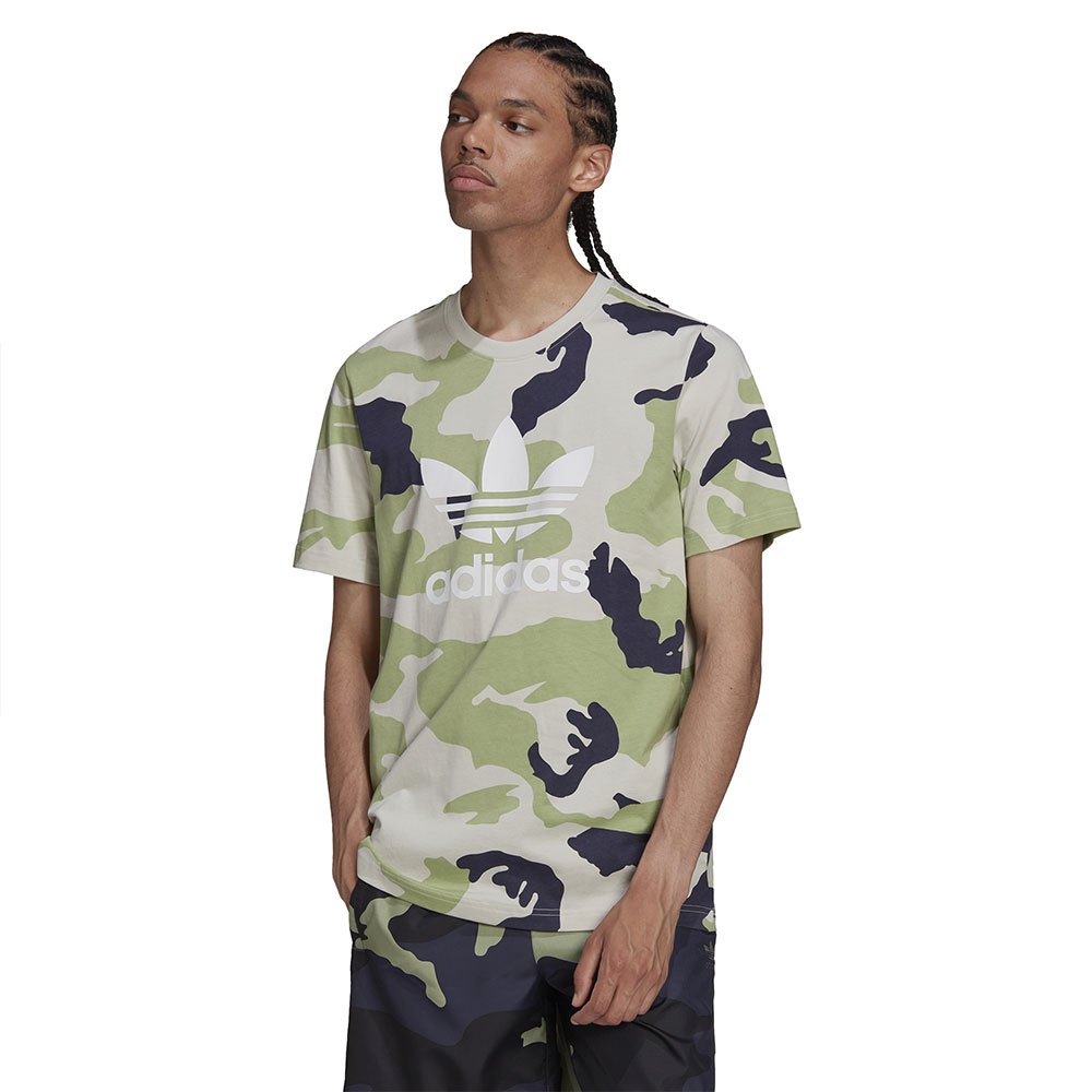 Adidas Originals Camo Aop Kurzärmeliges T-shirt S Orbit Grey günstig online kaufen