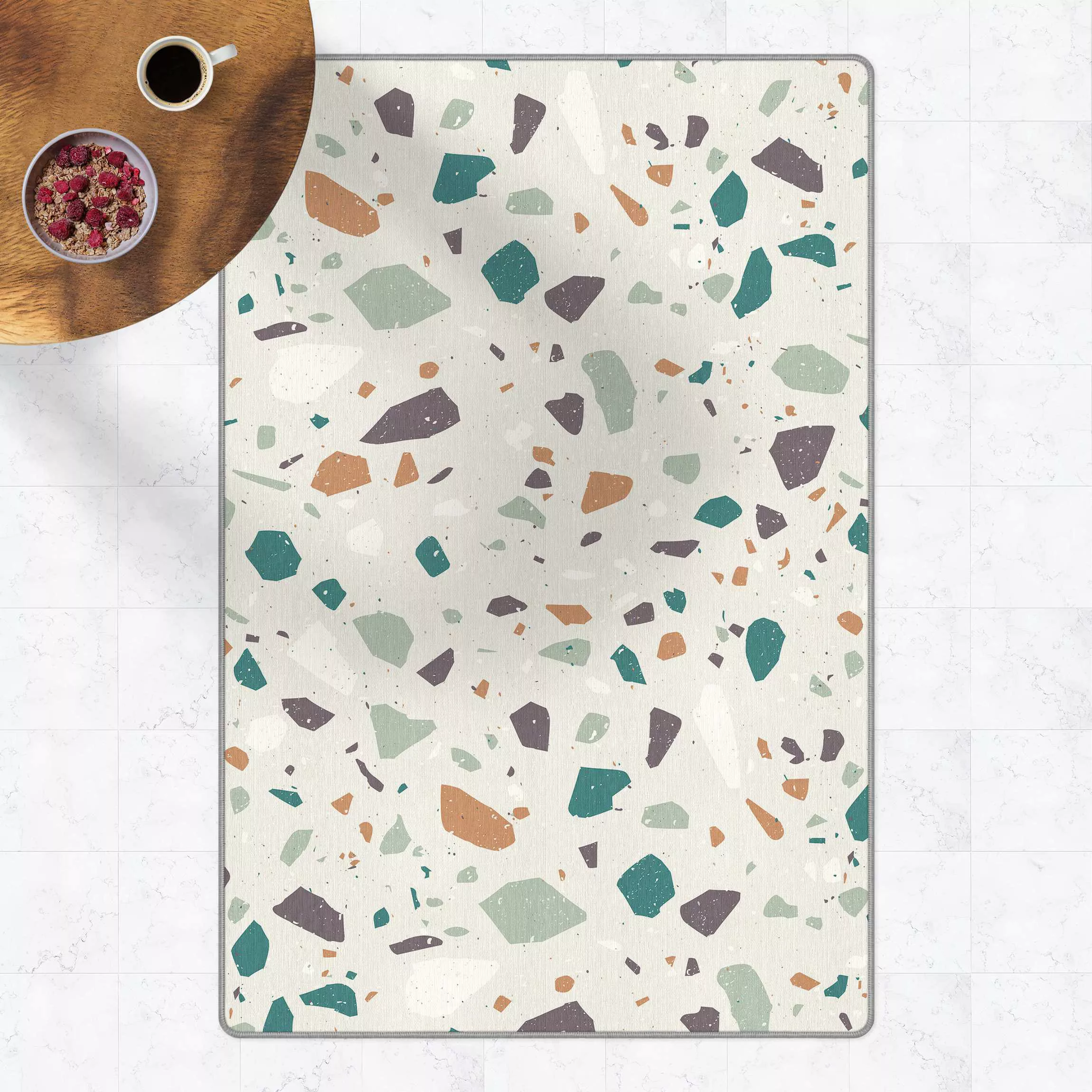 Teppich Detailliertes Terrazzo Muster Grosseto günstig online kaufen