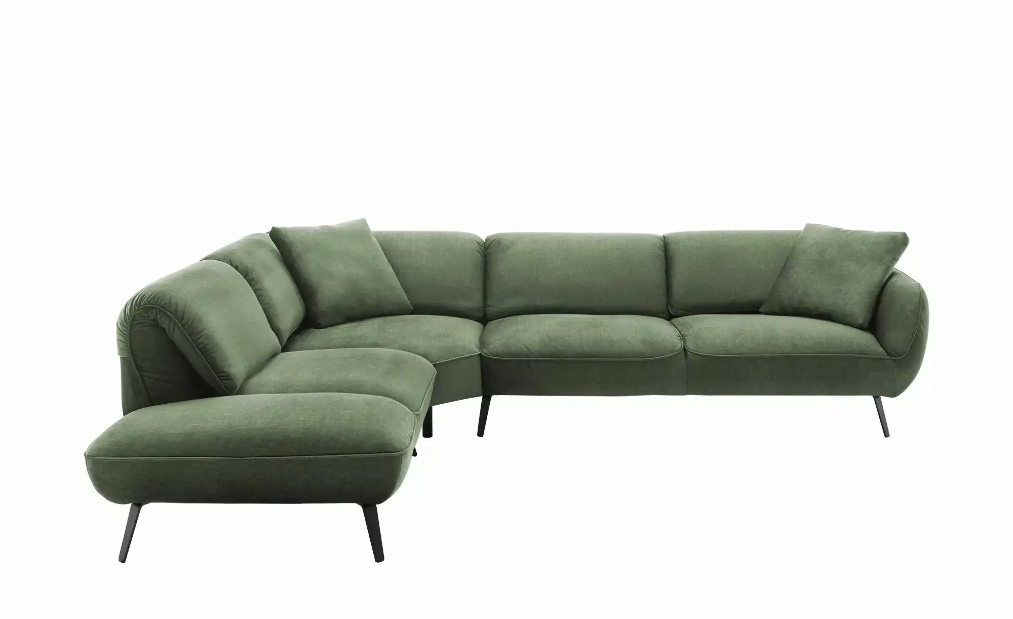 pop Ecksofa  Ventus ¦ grün ¦ Maße (cm): B: 304 T: 246 Polstermöbel > Sofas günstig online kaufen