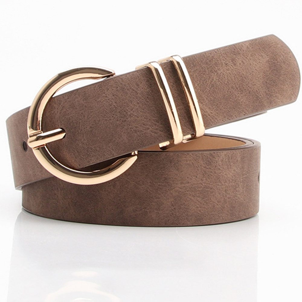 RWEUOQ Nietengürtel Ledergürtel für Damen Goldene günstig online kaufen