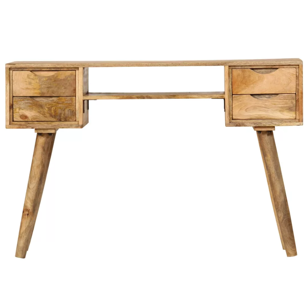 Schreibtisch Massivholz Mango 115×47×76 Cm günstig online kaufen