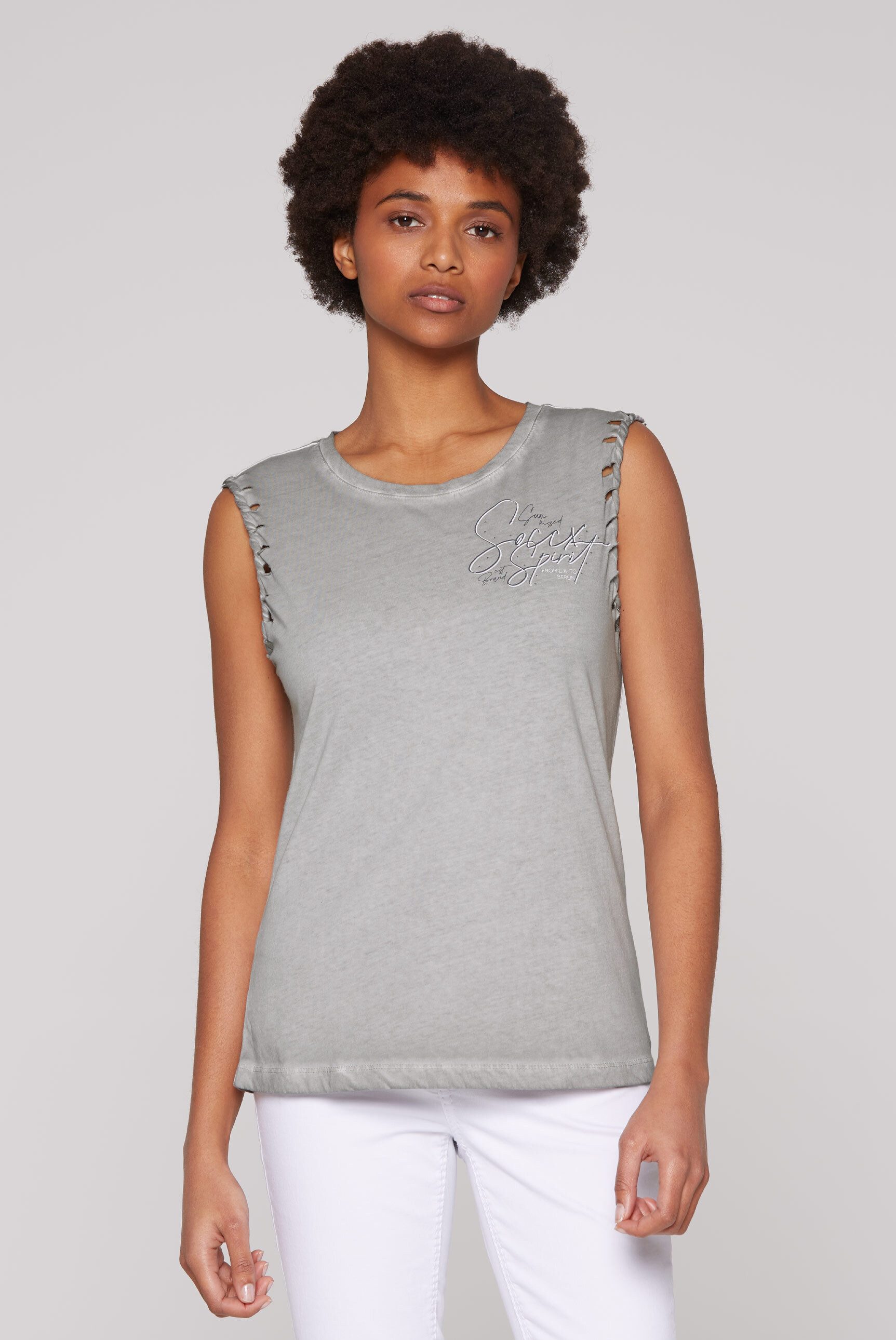 SOCCX Tanktop, aus Baumwolle günstig online kaufen