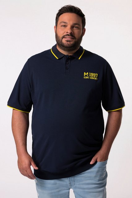 Men Plus Poloshirt Men+ Poloshirt Bauchfit Halbarm Pikee bis 8 XL günstig online kaufen