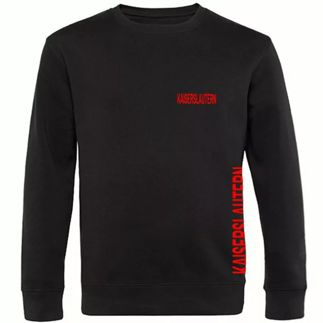 multifanshop Sweatshirt Kaiserslautern - Brust & Seite - Pullover günstig online kaufen