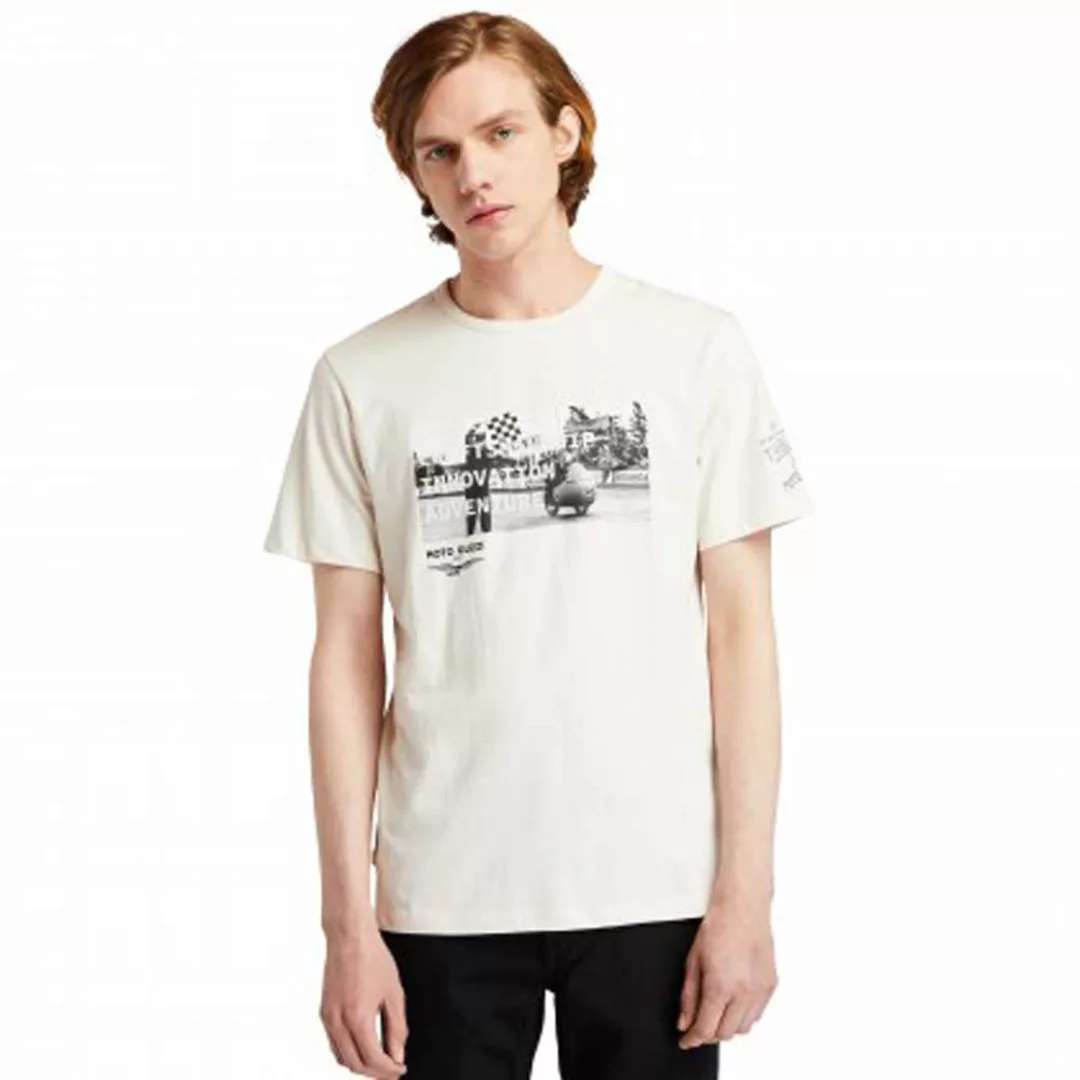 Timberland Mg Langarm-t-shirt S White Sand günstig online kaufen