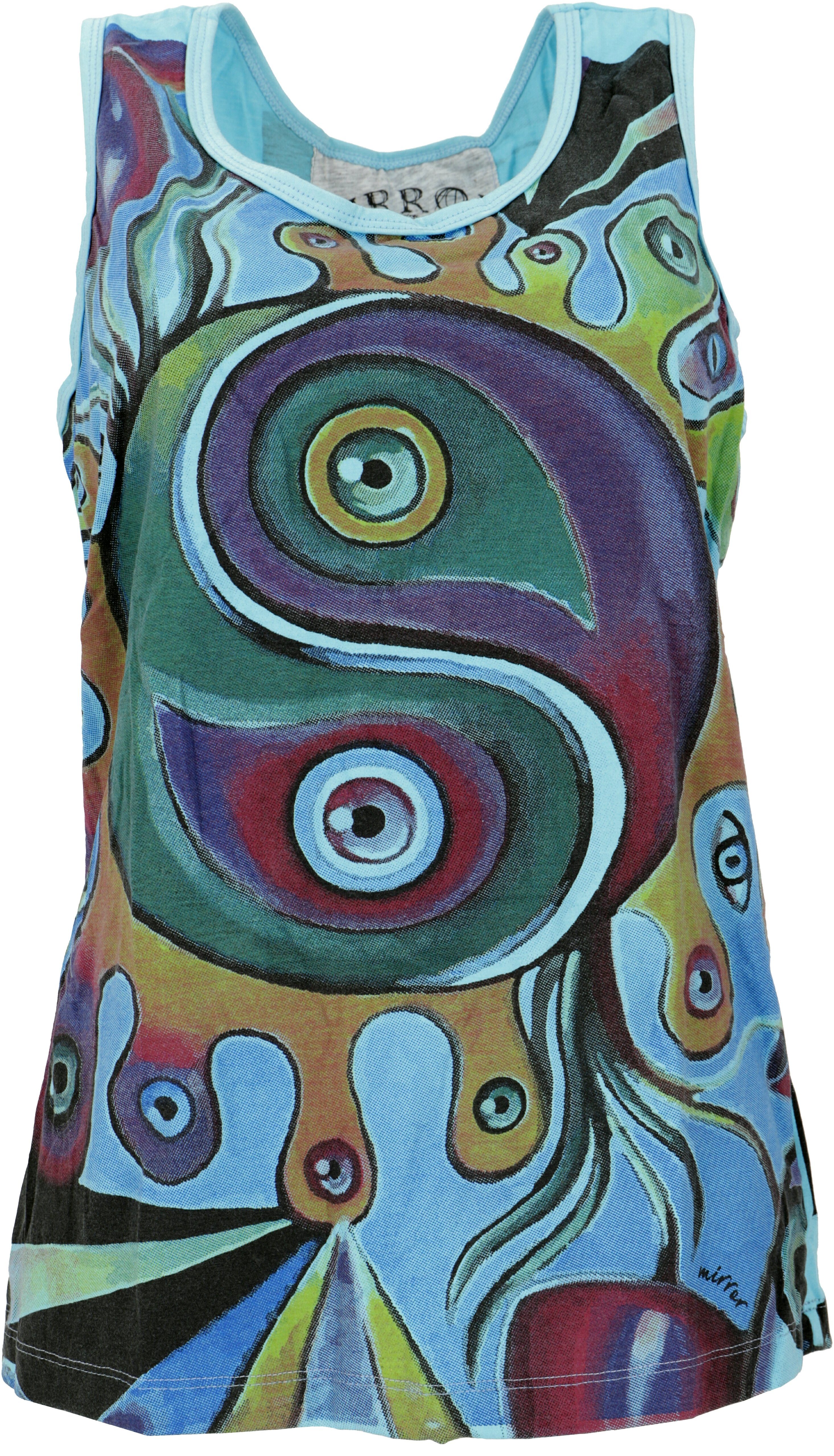 Guru-Shop T-Shirt Mirror Tank Top, Yoga-Top günstig online kaufen