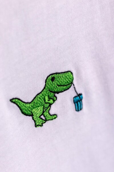 Trink-tiry Unisex Dino T-shirt günstig online kaufen