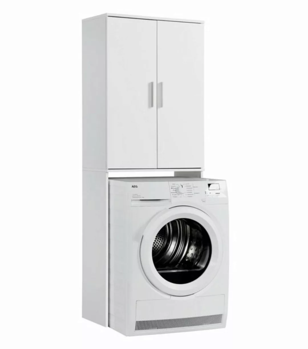 mokebo Waschmaschinenumbauschrank Der Saubermann (mit Türen) Waschmaschinen günstig online kaufen