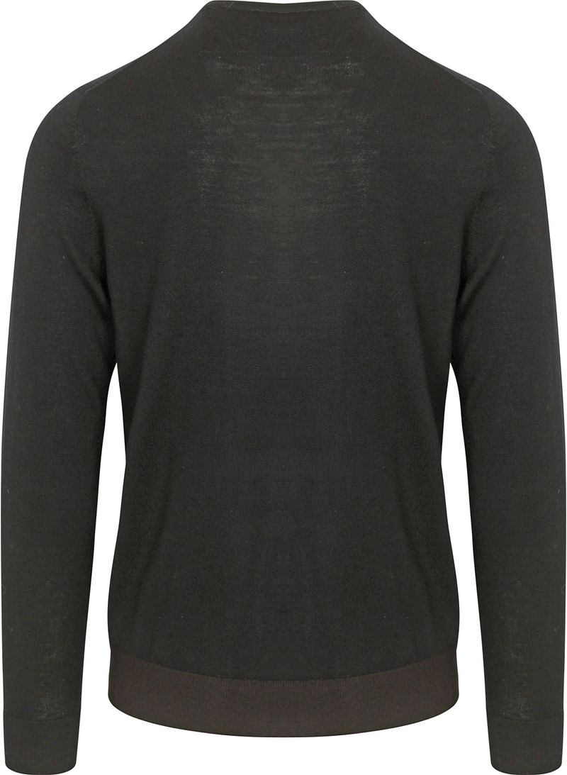 Profuomo Pullover Merinowolle Schwarz - Größe L günstig online kaufen