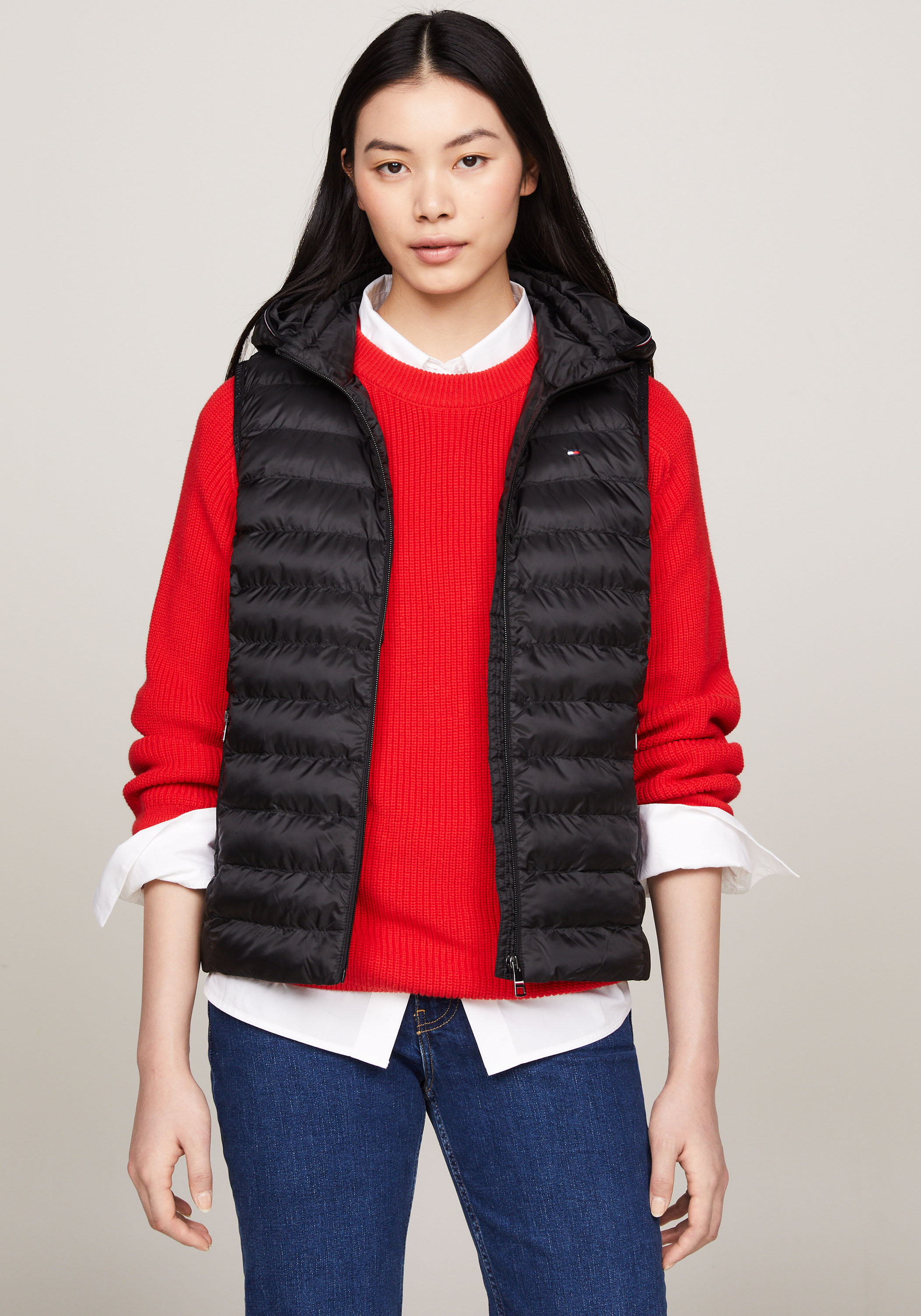 Tommy Hilfiger Steppweste "LW PADDED GLOBAL STRIPE VEST", (Global Serie TH günstig online kaufen