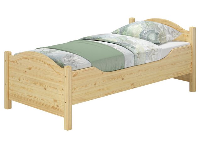 ERST-HOLZ Bett Seniorenbett Landhausstil extra hoch 100x200 Einzelbett Kief günstig online kaufen