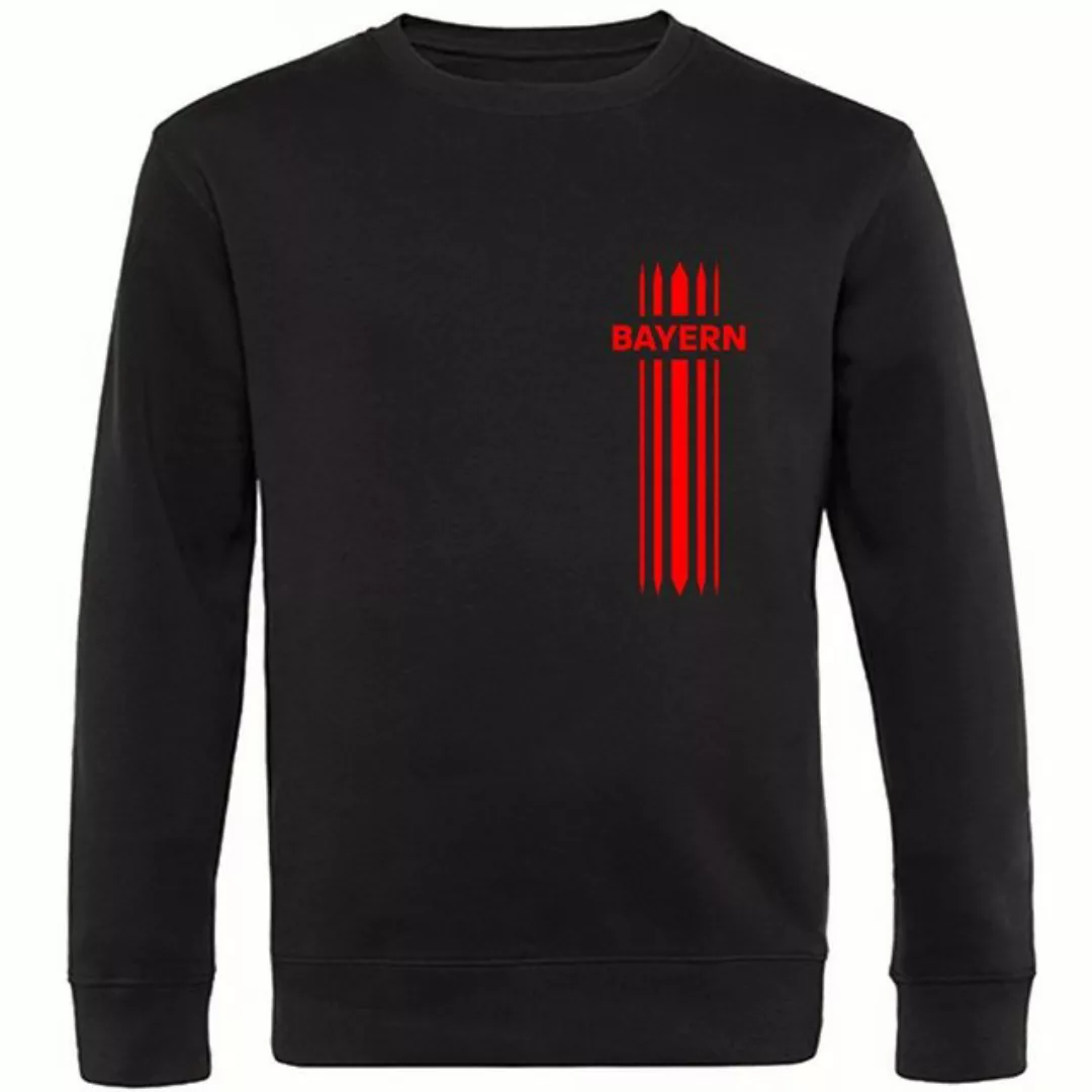 multifanshop Sweatshirt Bayern - Streifen - Pullover günstig online kaufen