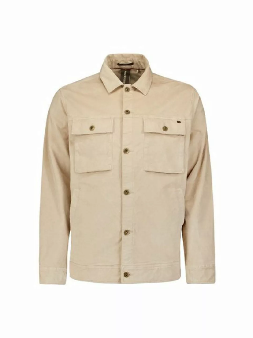 NO EXCESS Langarmhemd No Excess Modernes Corduroy Overshirt mit Brusttasche günstig online kaufen