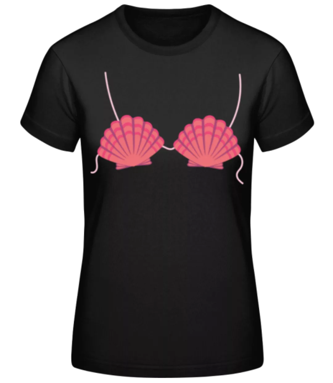 Muschel Bikini · Frauen Basic T-Shirt günstig online kaufen