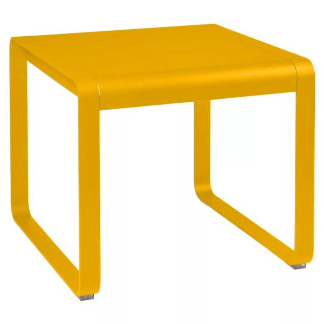 Bellevie halbhoher Lounge-Tisch Honig 74 x 80 cm günstig online kaufen