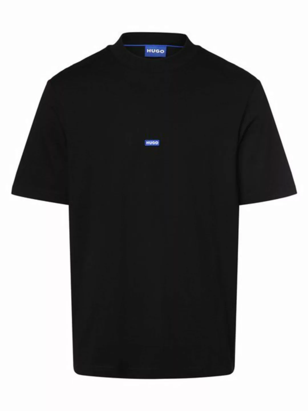 HUGO Blue T-Shirt "Nieros", mit Logo-Patch günstig online kaufen