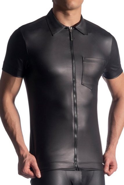 MANSTORE Kurzarmshirt Manstore M510 Zipped Shirt, S -SL günstig online kaufen